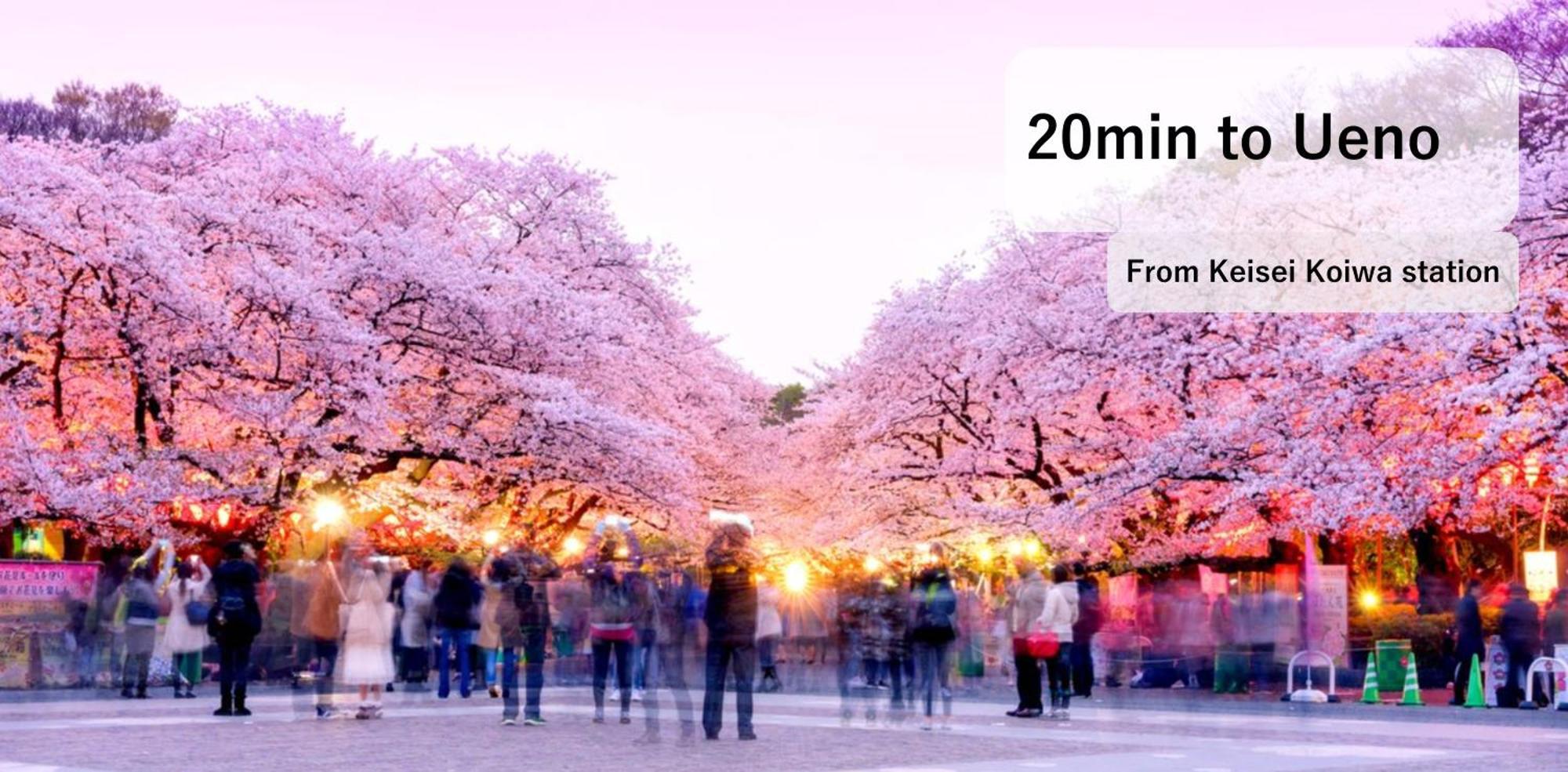 Asahistay -Koiwa, Free Parking O, Whole Family House, Japanese Garden Taste Tokyo prefektur Exteriör bild
